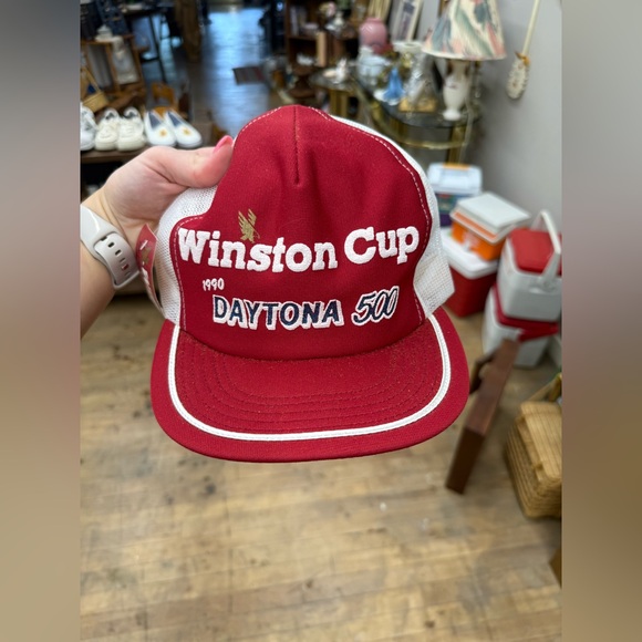 Rare 1990 NWT Daytona 500 Winston Cup Hat - Picture 1 of 2